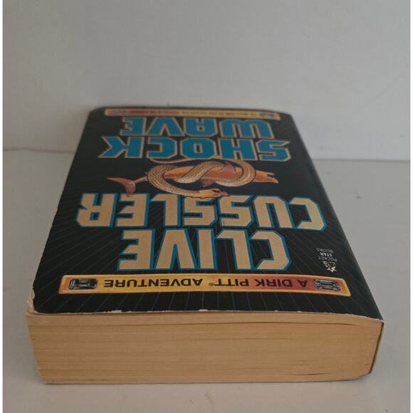 Shock Wave by Clive Cussler A Dirk Pitt Adventure Thriller Action Adventure - Picture 4 of 8